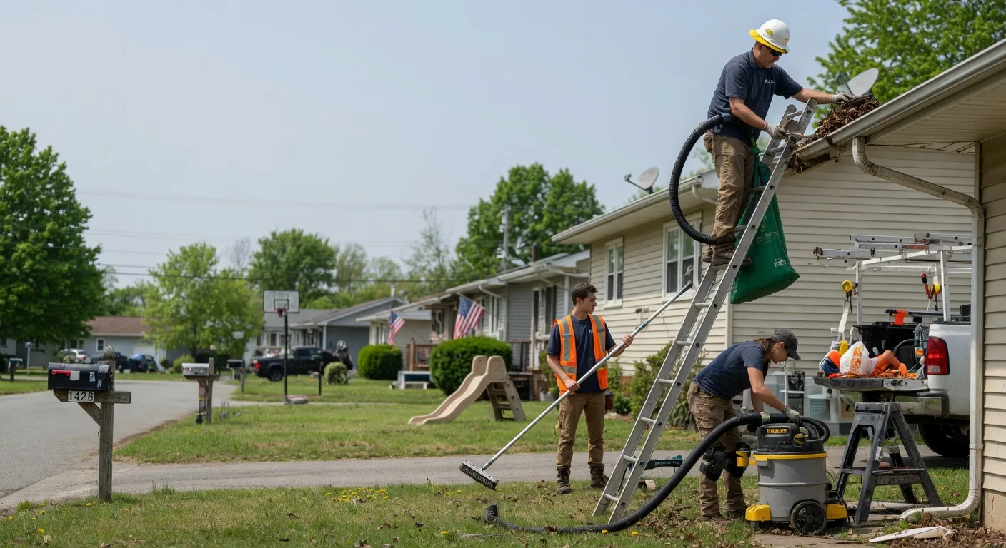 Gutter Installation in Wheatland, IN near me